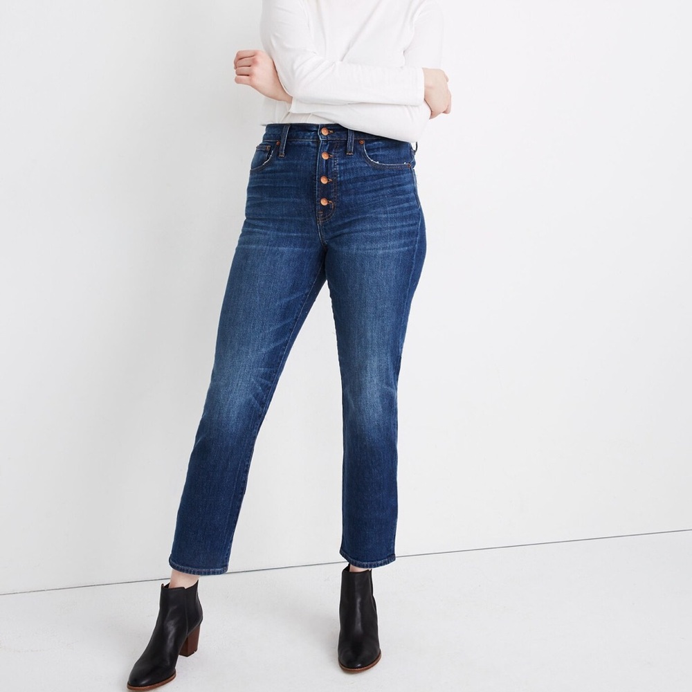 Madewell The Perfect Vintage Crop Jeans size 31